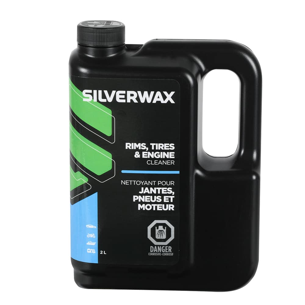 SILVERWAX Rims, Tires & Engine Cleaner for Car 2 L