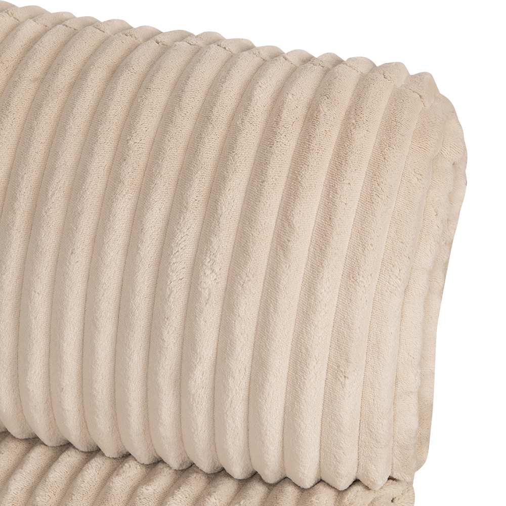 Fauteuil berçant et pivotant Huggy beige ASTELLA