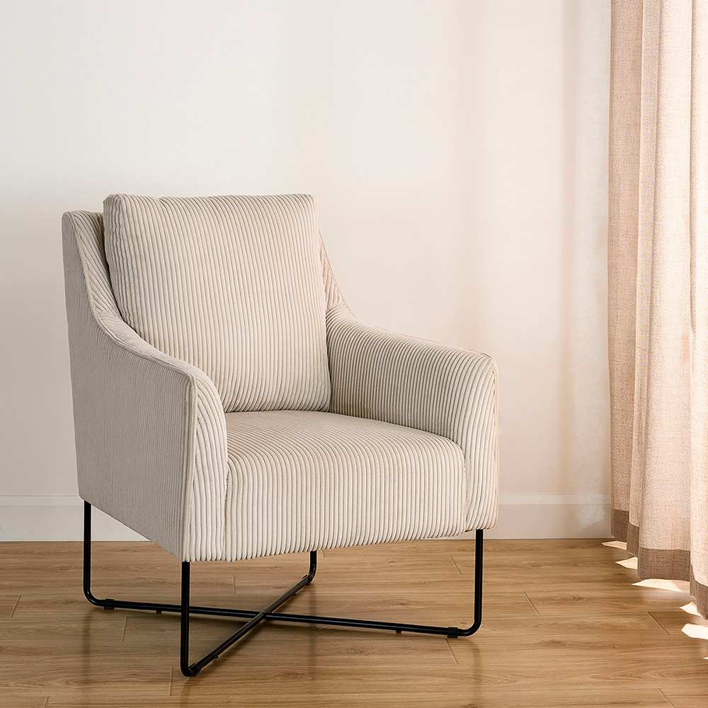 Fauteuil Melia beige ASTELLA