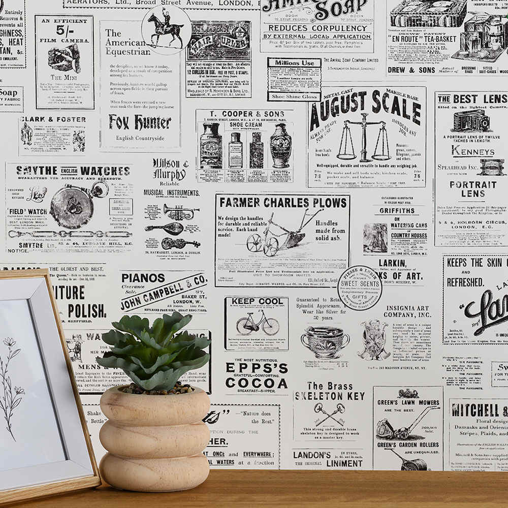 Papier peint Peler & Coller journal