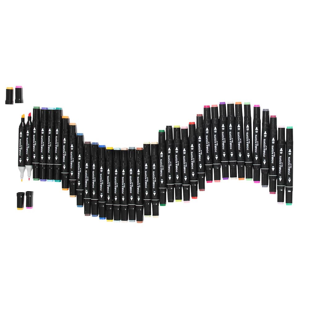 Set of 36 Felt-Tip Pens