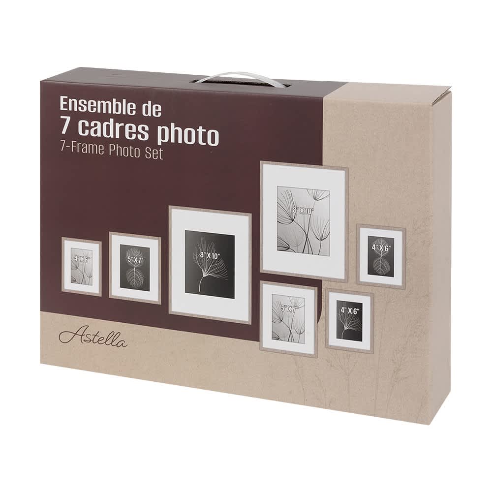 Ensemble de 7 cadres photo ASTELLA