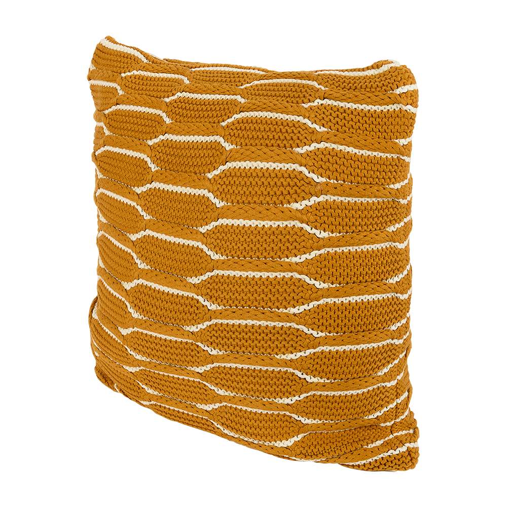 Coussin tissé rétro 17 3/4 po x 17 3/4 po ASTELLA