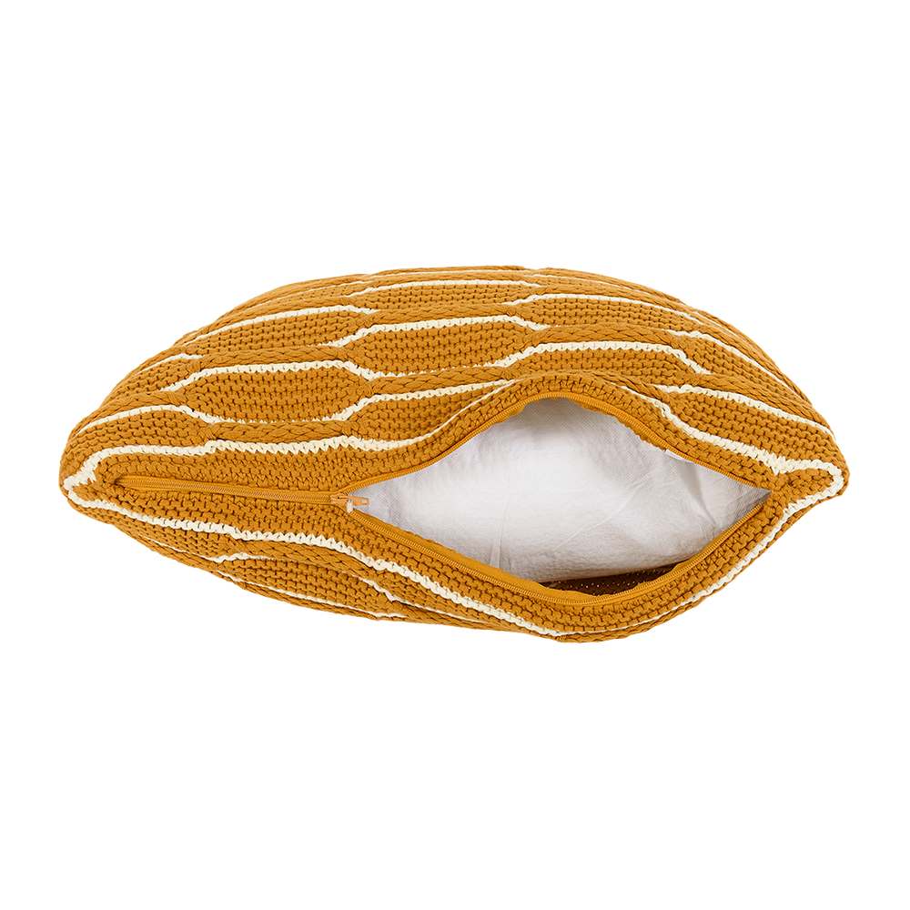 Coussin tissé rétro 17 3/4 po x 17 3/4 po ASTELLA