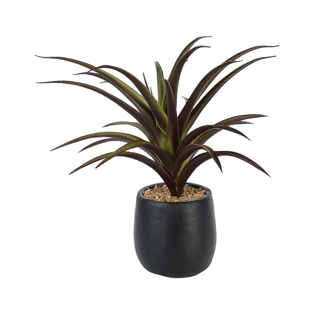 Plante artificielle avec pot en ciment 16&nbsp;po ASTELLA