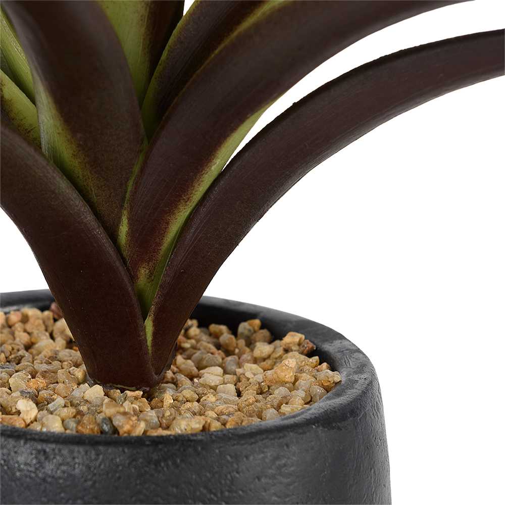 Plante artificielle avec pot en ciment 16&nbsp;po ASTELLA