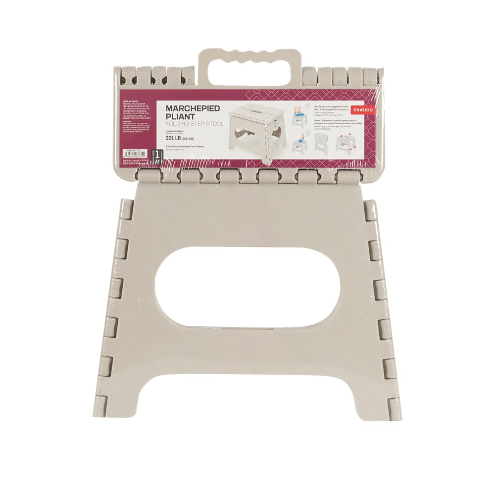Marchepied pliant beige 10 1/2 po