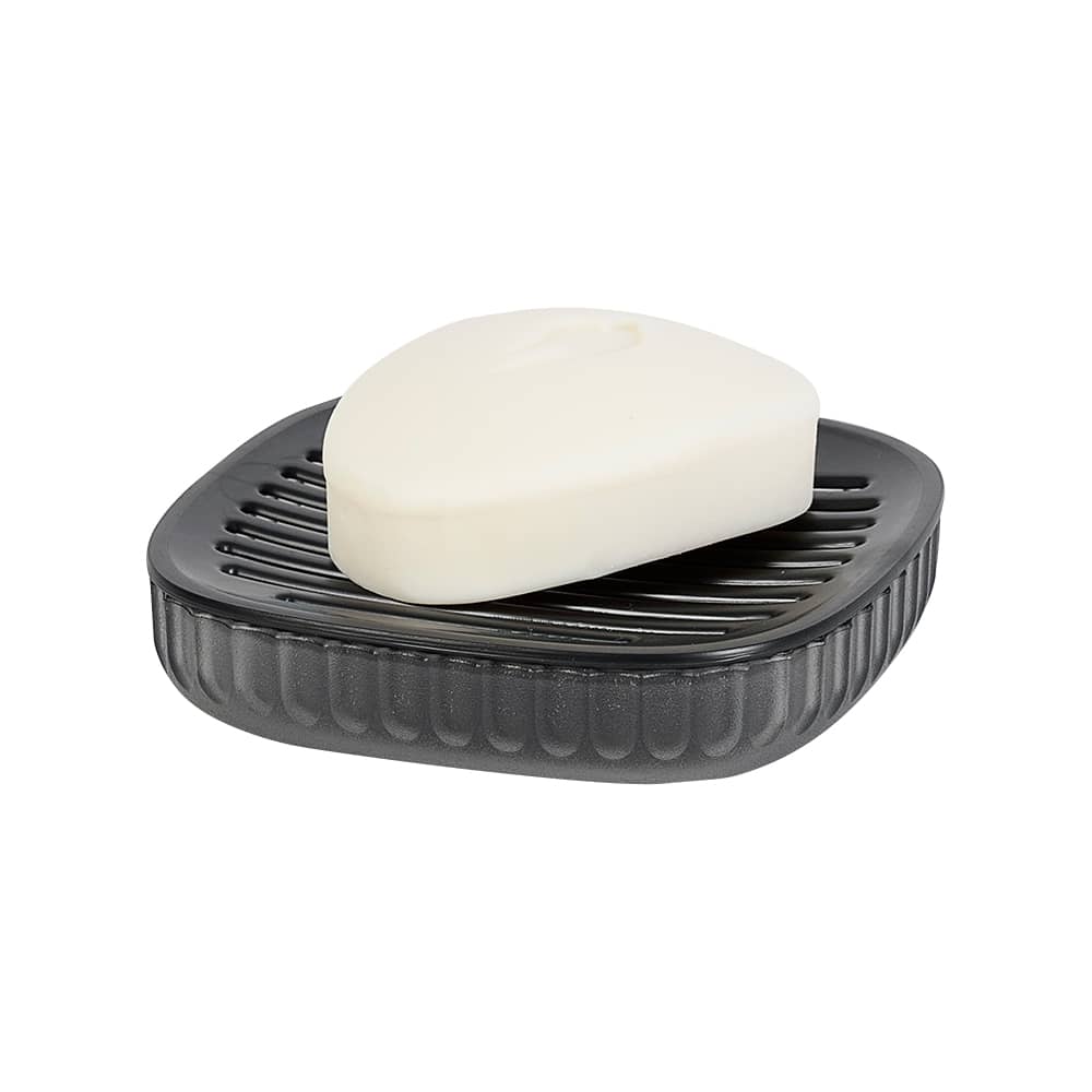 TASSILI Smoked Plastic Soap Dish