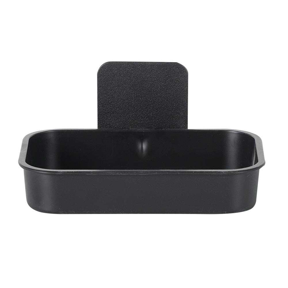 Black Adhesive Soap Holder