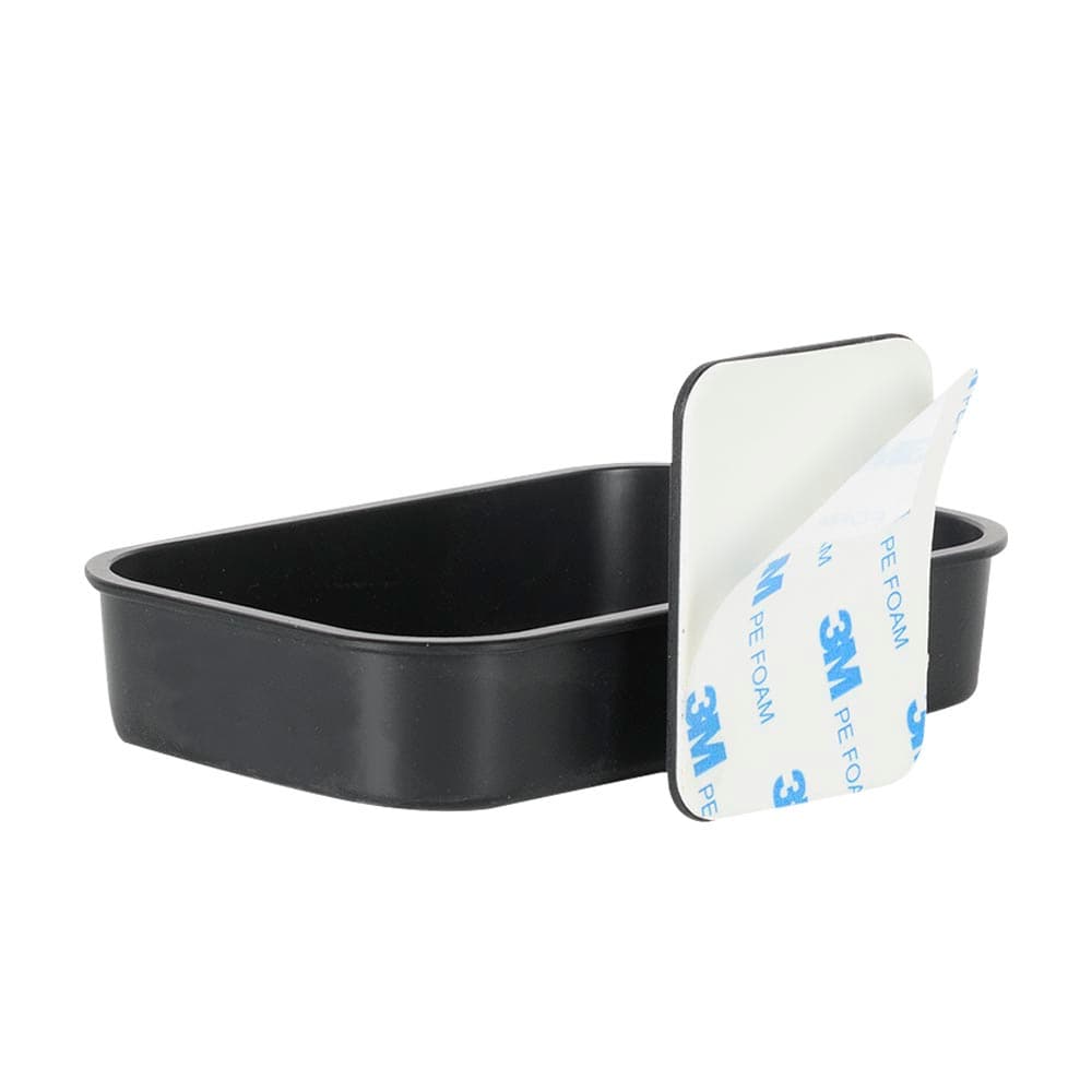 Black Adhesive Soap Holder