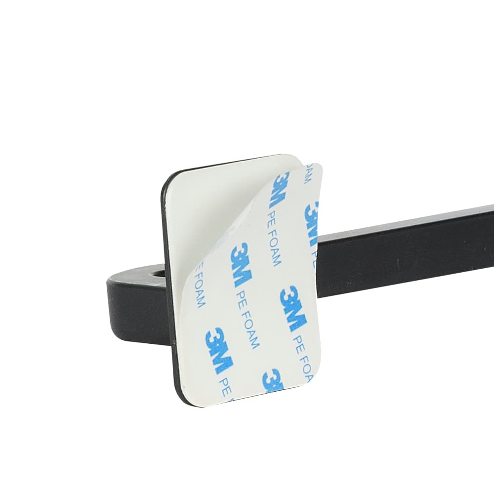 Black Adhesive Towel Holder 20&nbsp;5/8&nbsp;in