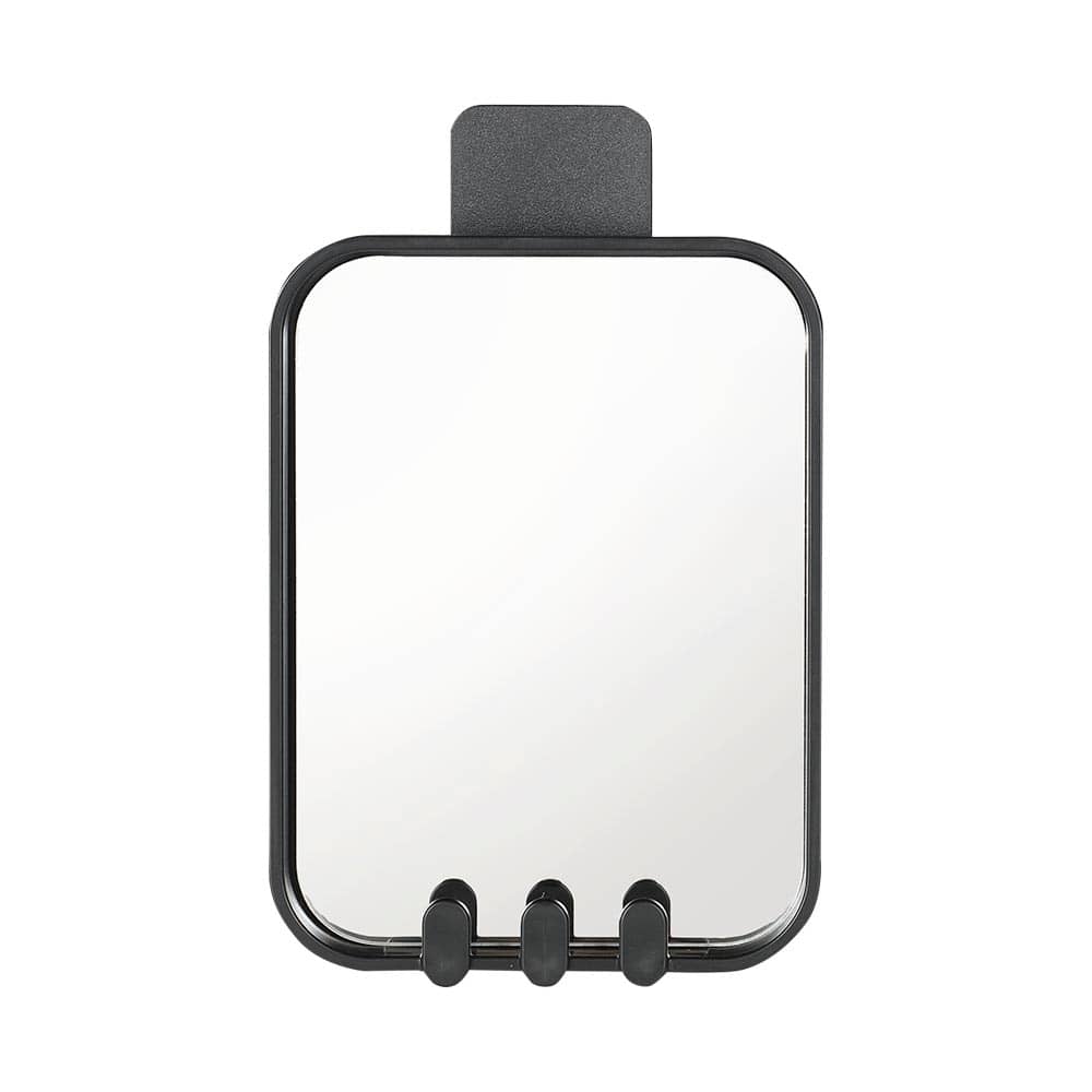 Miroir adhésif noir 5&nbsp;3/8&nbsp;po&nbsp;x&nbsp;8&nbsp;1/2&nbsp;po