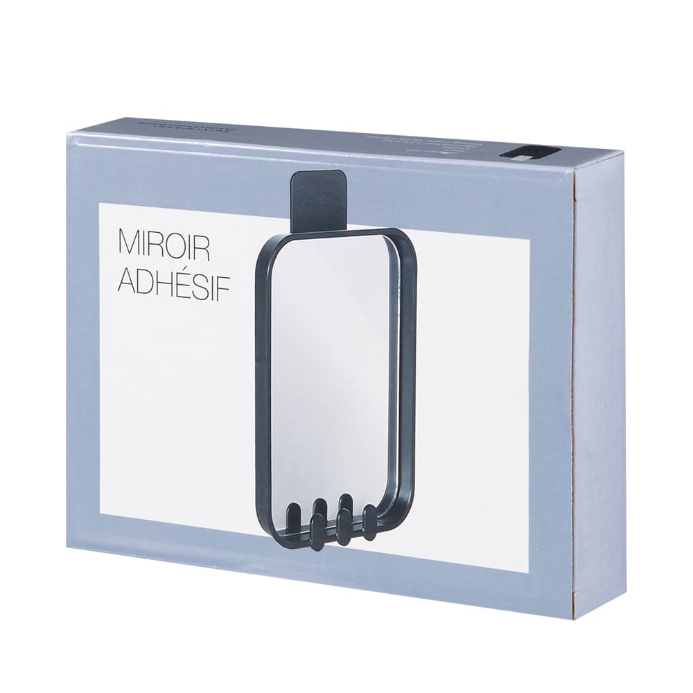 Black Adhesive Mirror 5&nbsp;3/8&nbsp;in&nbsp;x&nbsp;8&nbsp;1/2&nbsp;in.