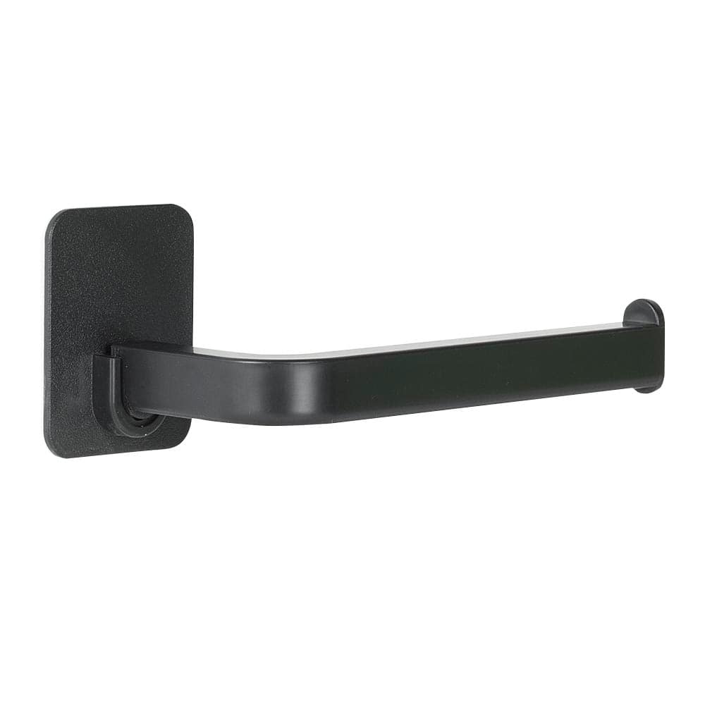 Porte-papier hygiénique adhésif noir