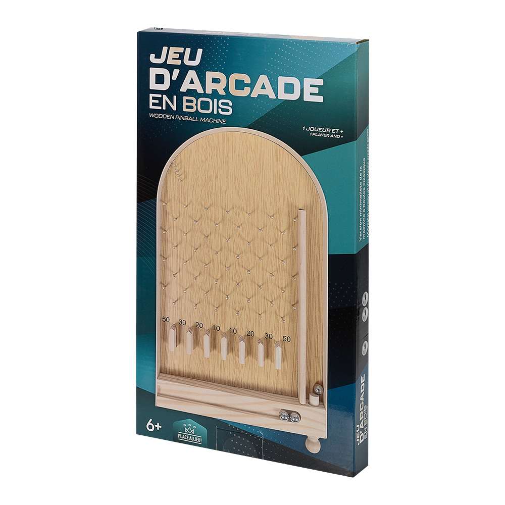 Wooden Pinball Machine