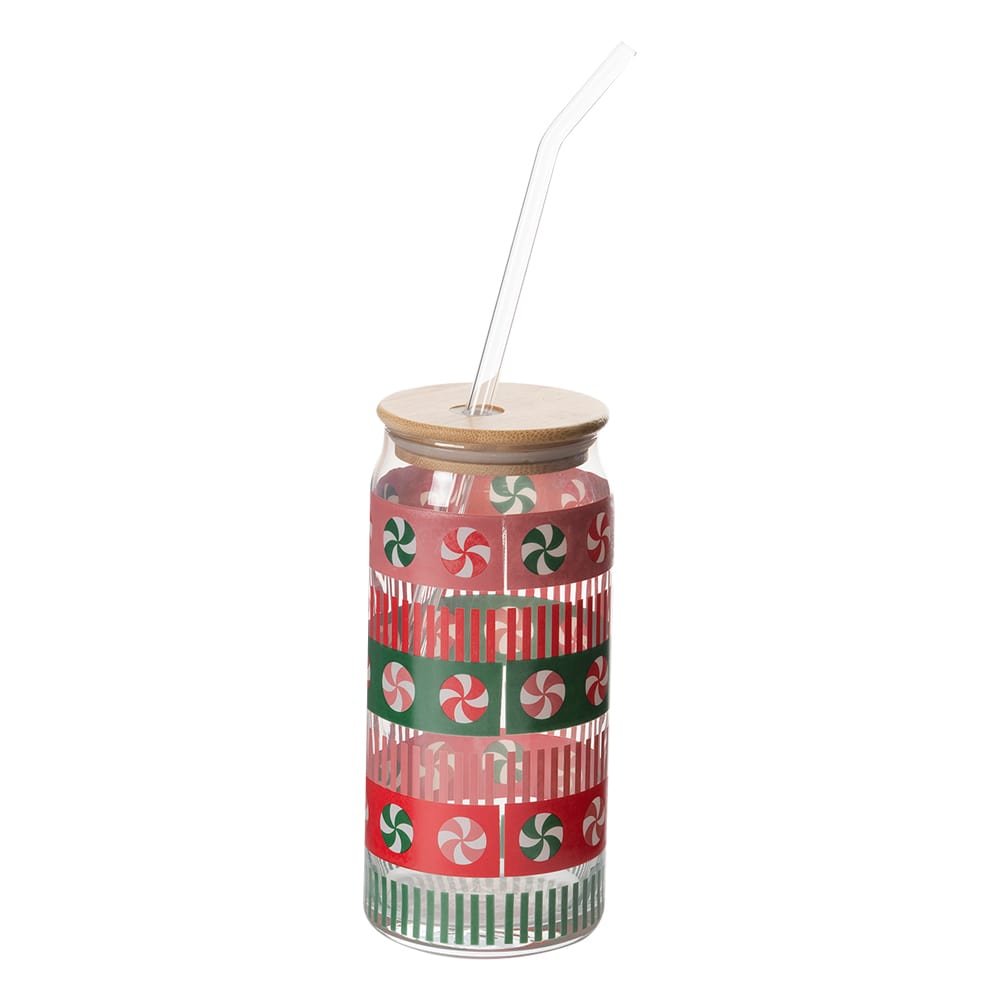 Verre et paille friandises 590 ml VERTUO