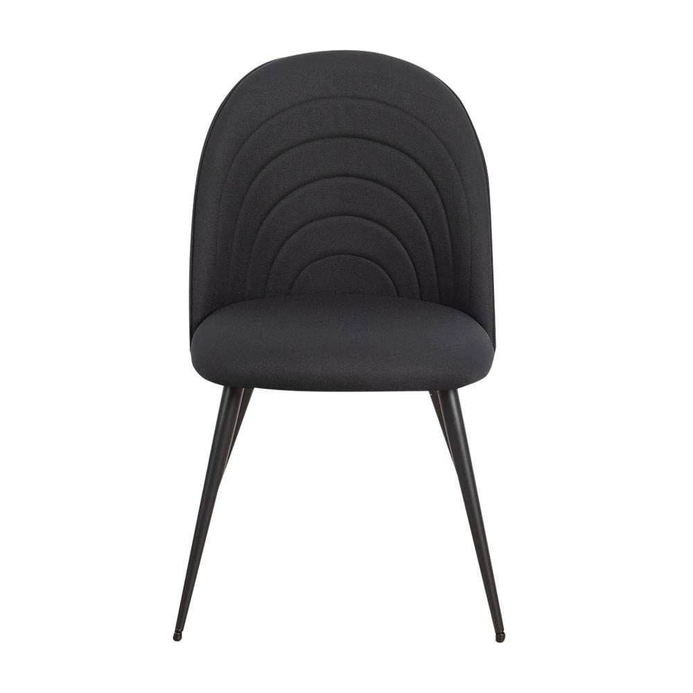 Chaise de salle à manger Alto noire ASTELLA