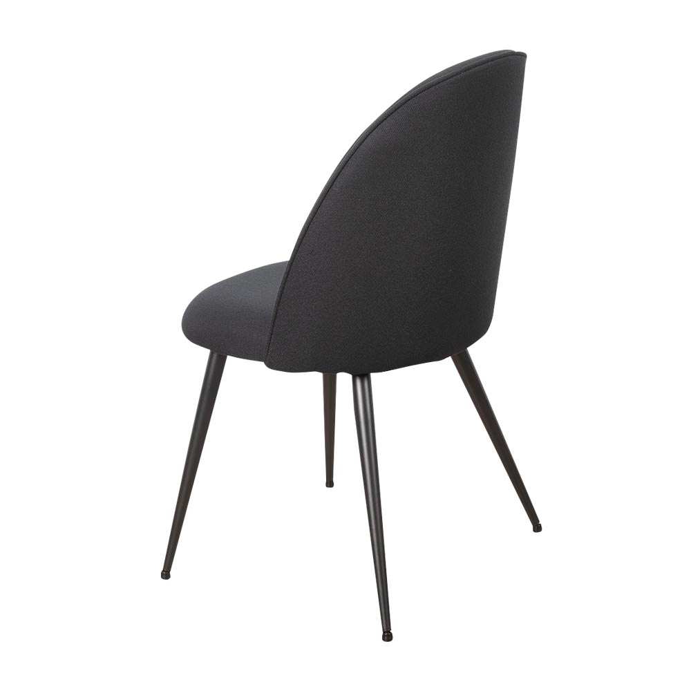 Chaise de salle à manger Alto noire ASTELLA