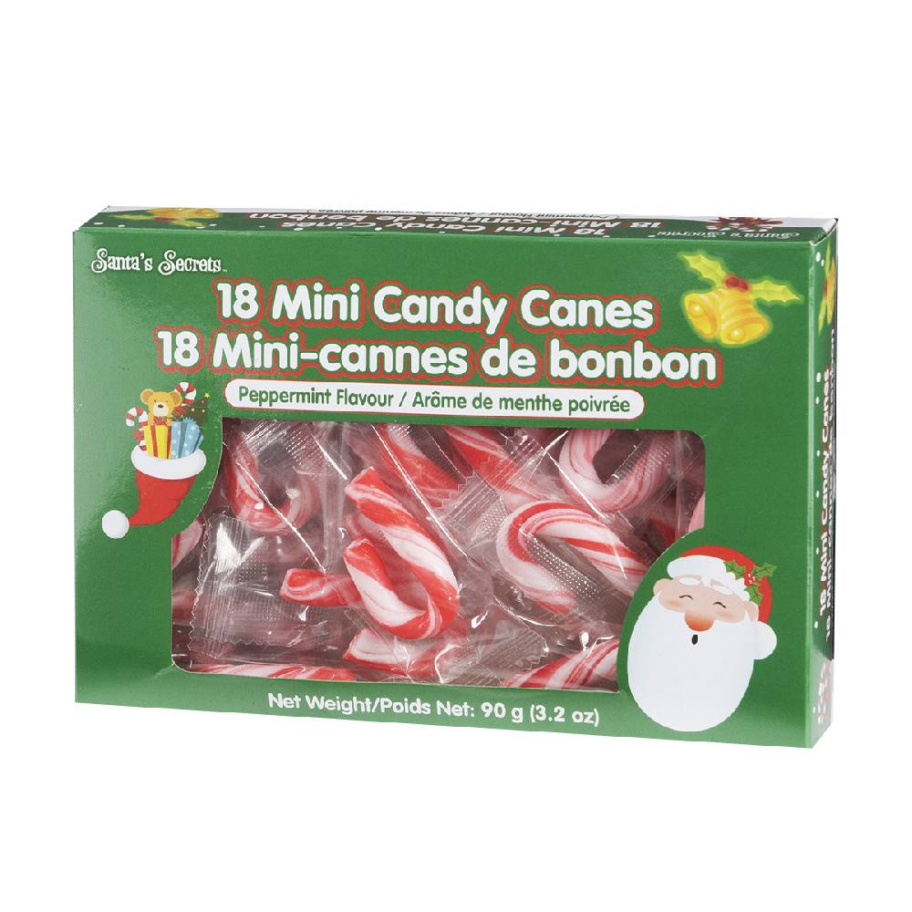 Mini cannes de Noël Pqt/18