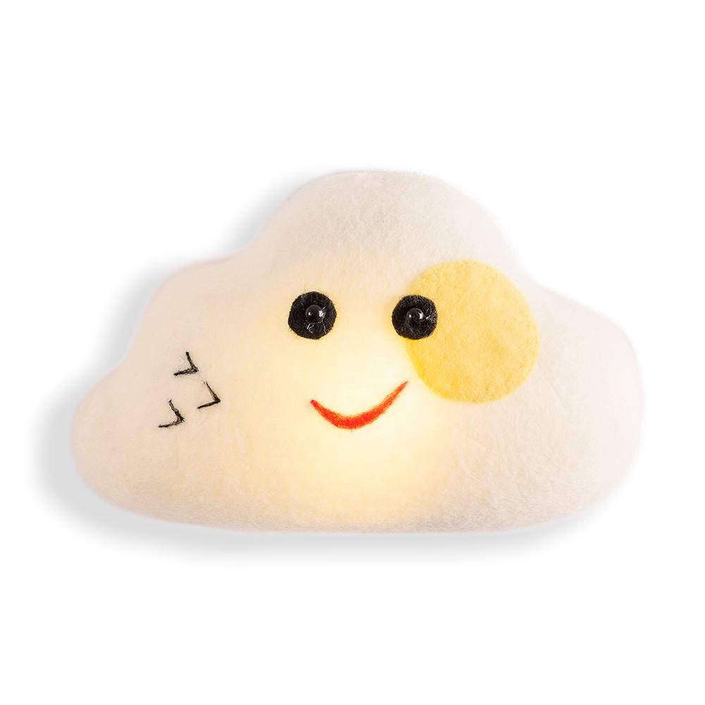 Veilleuse à DEL en forme de nuage blanc