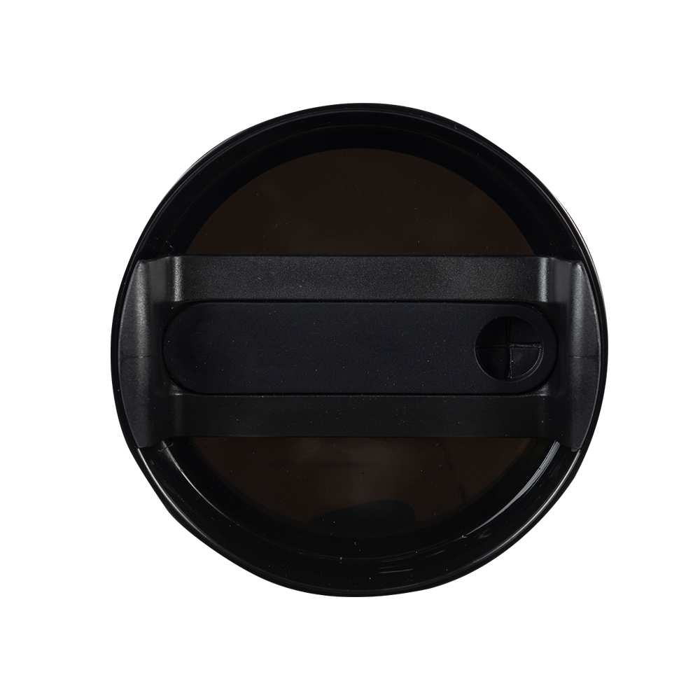 Verre isotherme avec paille noir 591 ml