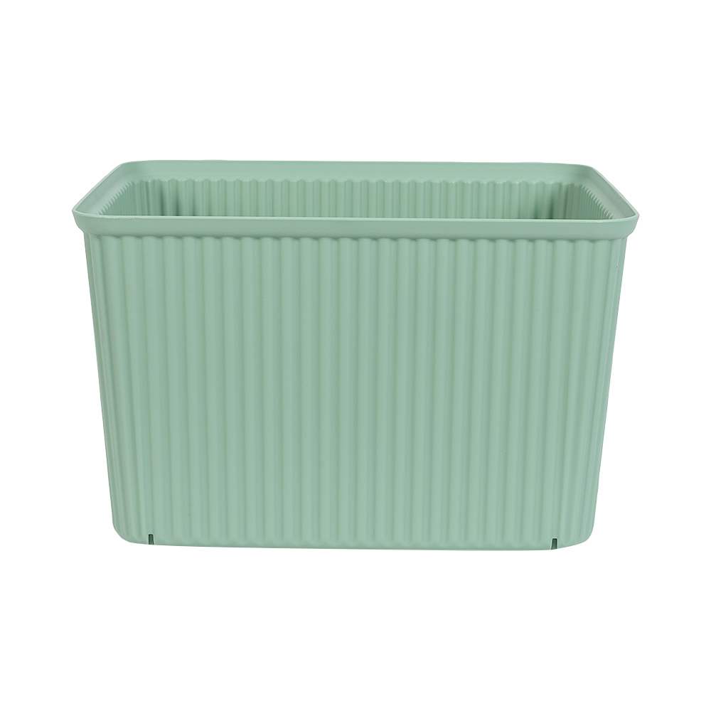 Bac de rangement en plastique sauge 18 L