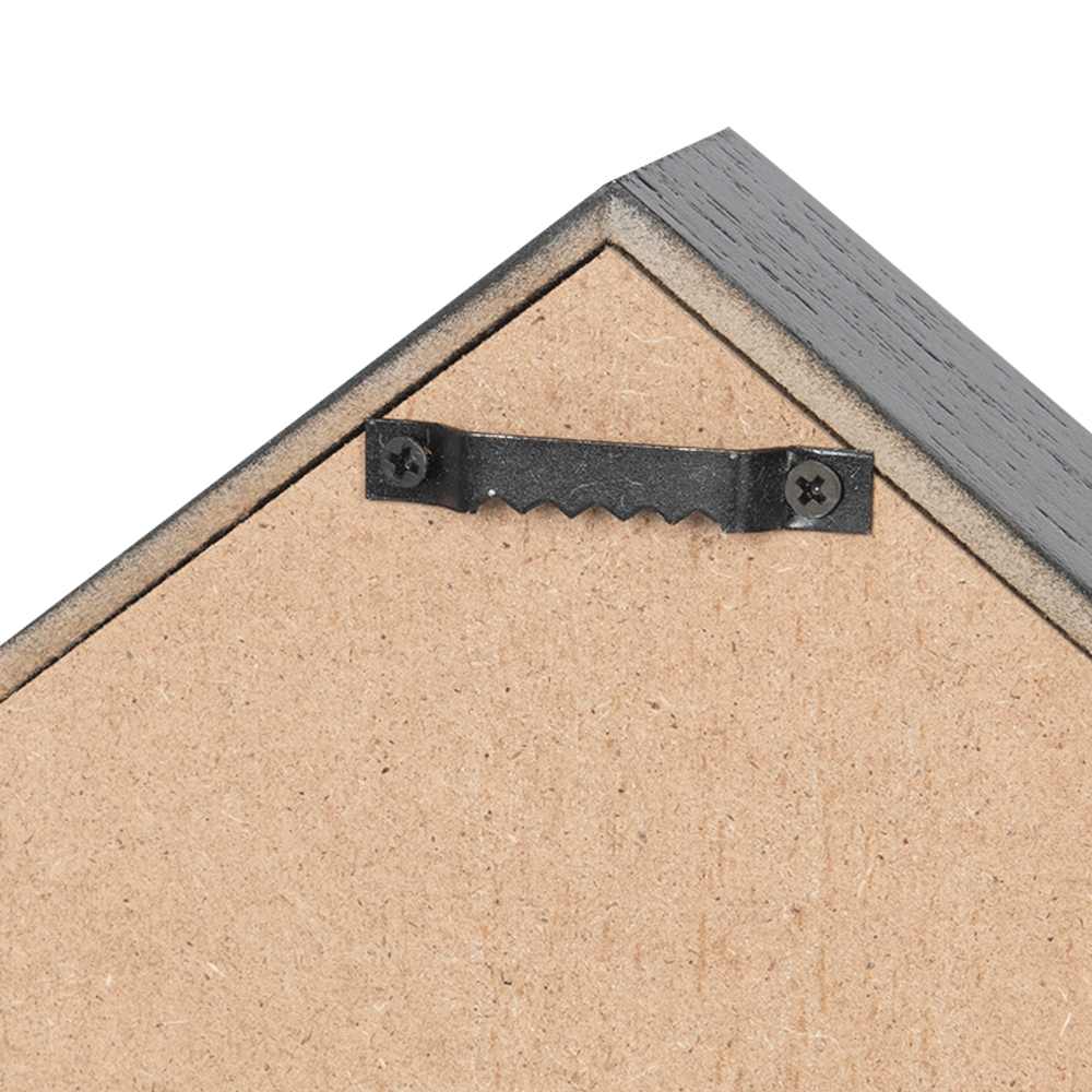 Décoration murale avec crochets pour clés Chalet