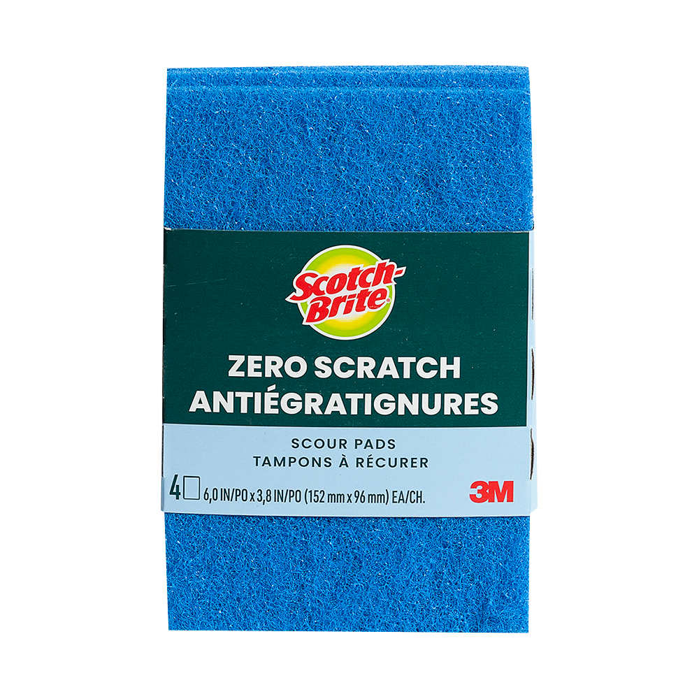 Tampons à récurer antiégranitures Pqt/4