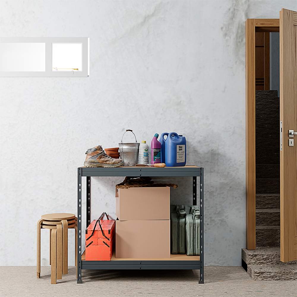 Étagère robuste 2 tablettes 47 po x 18 po x 35 po