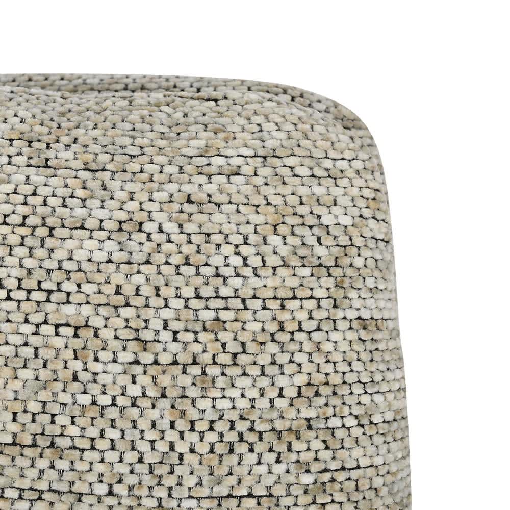 Fauteuil pivotant avec repose-pieds Jazz beige ASTELLA