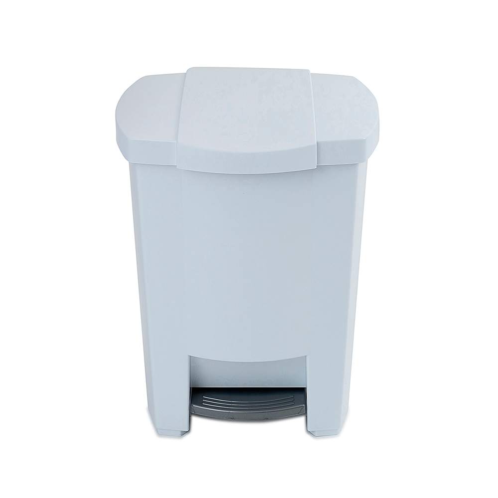 Poubelle à pédale blanche 19 L