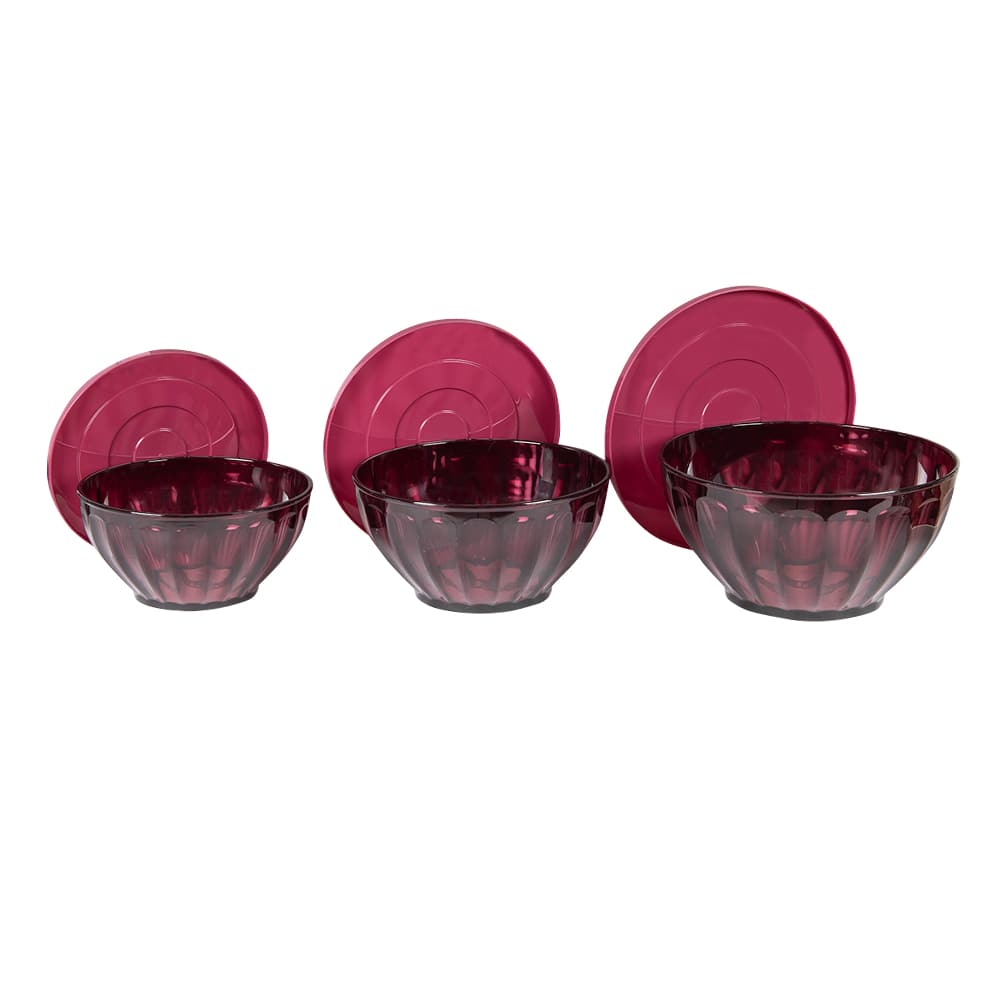 Bols à salade Mauve Ens/3