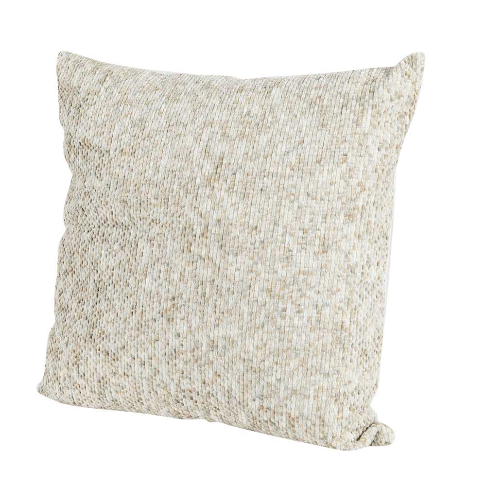 VERTUO Viva Cream Cushion 17 3/4 in. x 17 3/4 in.