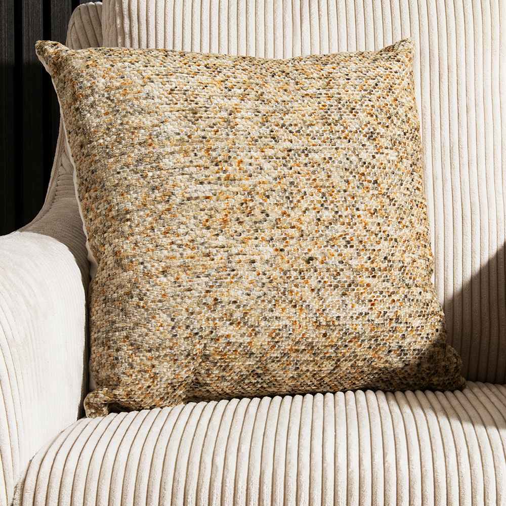 VERTUO Viva Beige Cushion 17 3/4 in. x 17 3/4 in.