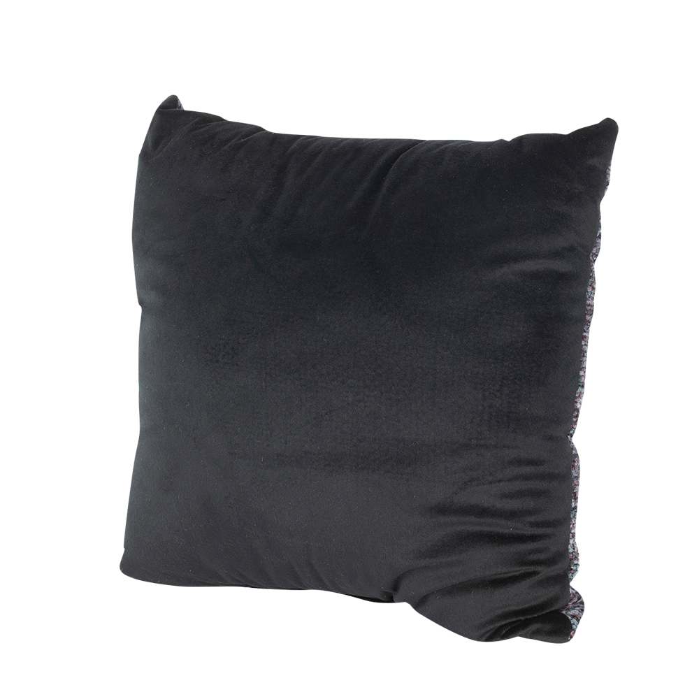 VERTUO Viva Black Cushion 17 3/4 in. x 17 3/4 in.