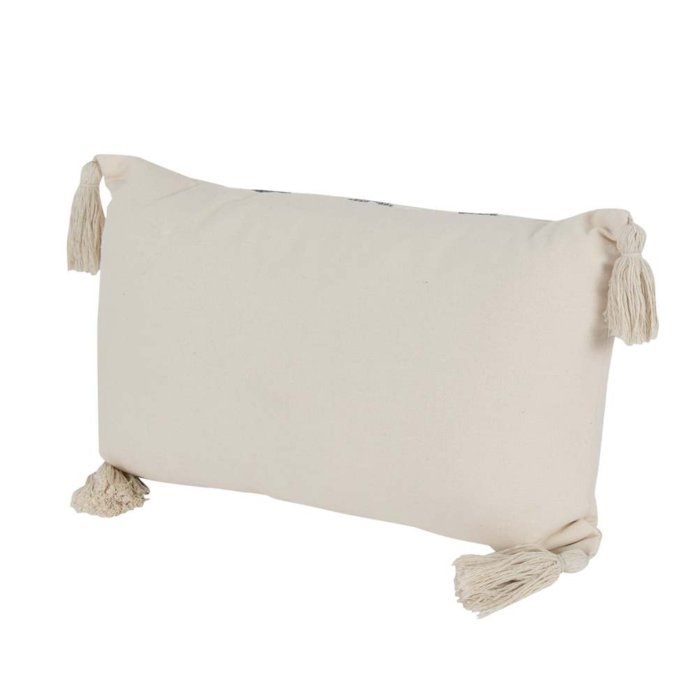 Coussin Hampton gris 18 7/8 po x 11 3/8 po ASTELLA