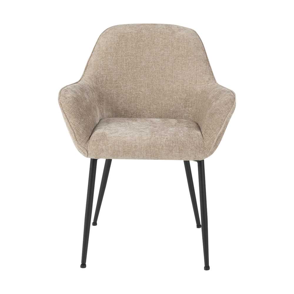 Chaise de salle à manger Barcelone taupe ASTELLA