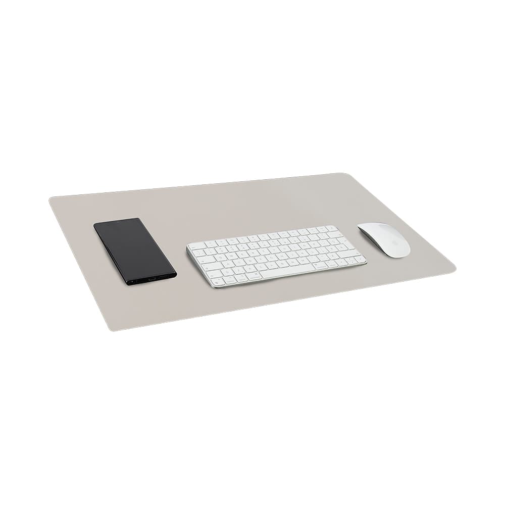 Tapis de bureau antidérapant gris 35 po x 16 7/8 po