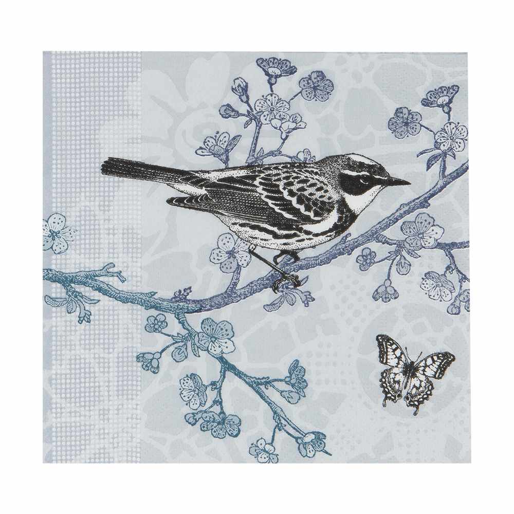 Serviettes de table Oiseau Pqt/20