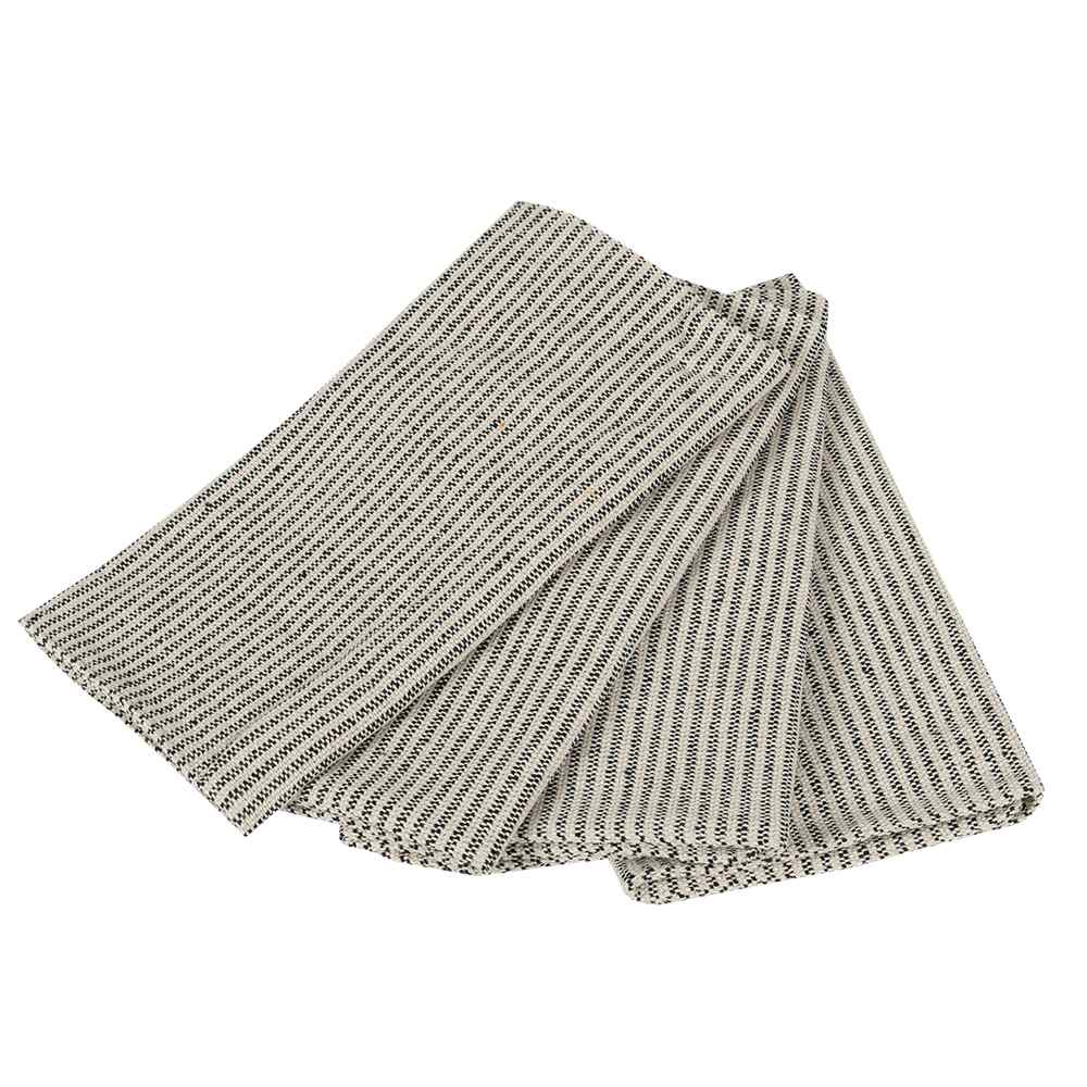 Set of 4 Beige Cotton Rectangular Placemats 18 7/8 in x 11 3/4 in