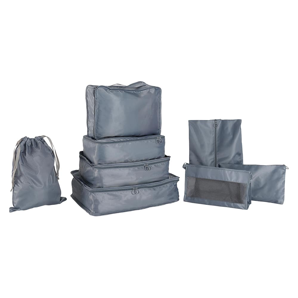 Ensemble de 8 pochettes de voyage