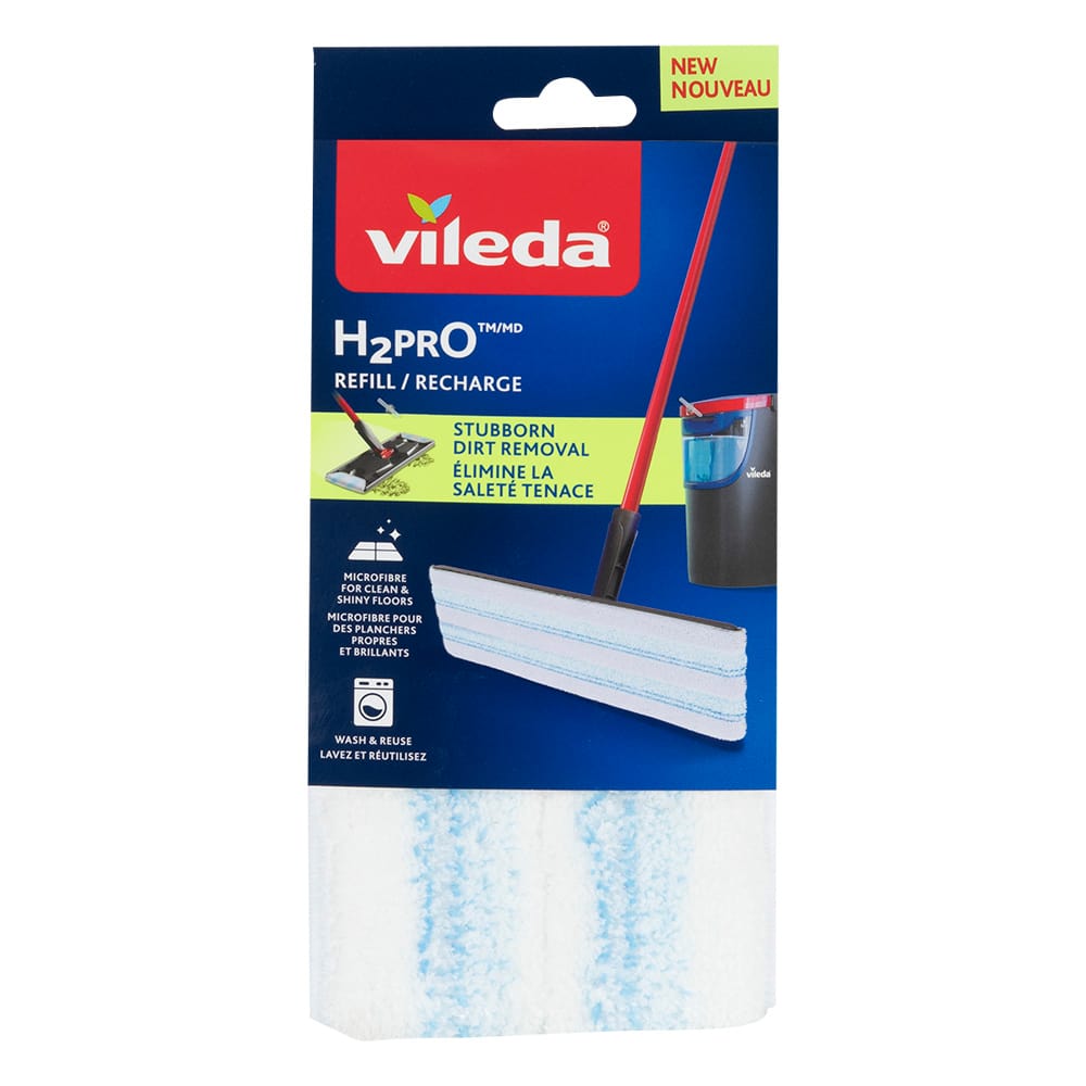 Rechange de vadrouille à plat H2prO VILEDA