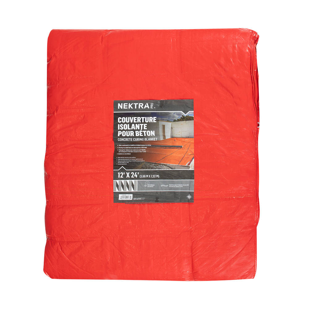 Couverture isolante pour le béton 12&nbsp;pi&nbsp;x&nbsp;24&nbsp;pi NEKTRA PRO