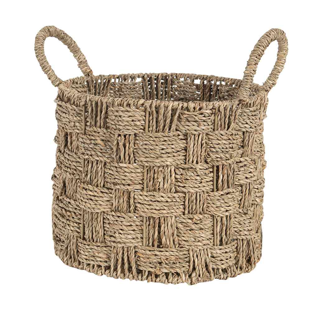 Panier de rangement en fibres naturelles 9 po VERTUO