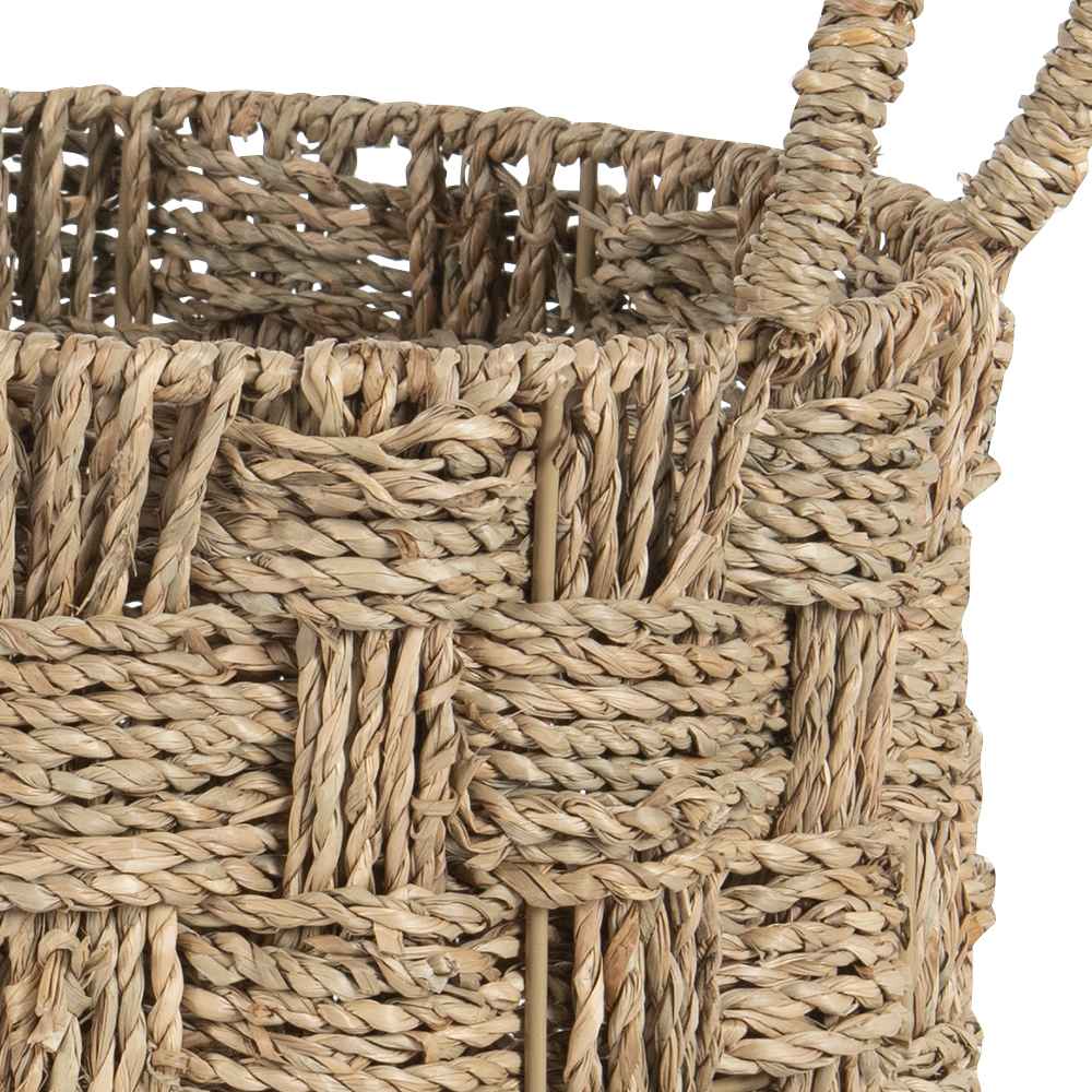 VERTUO Storage Basket Natural Fibre 9 in.
