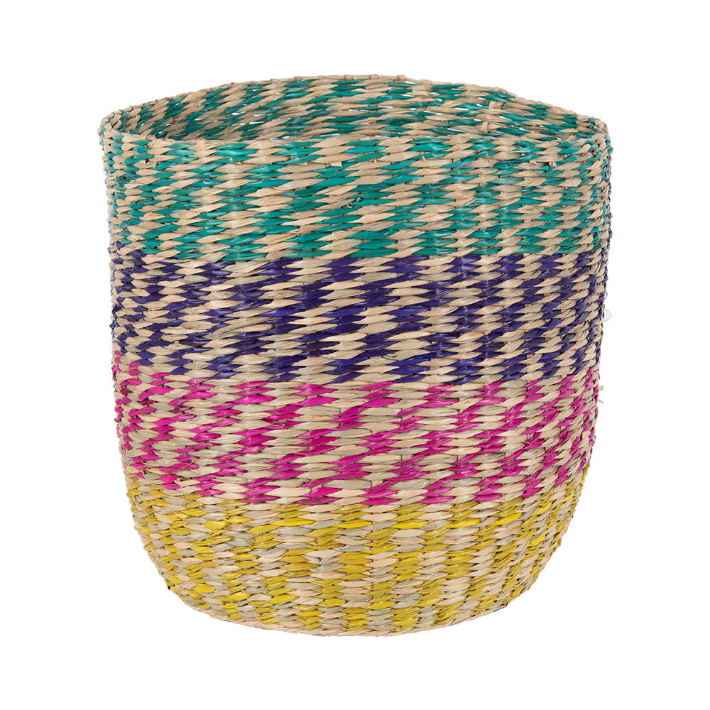 Panier de rangement en fibres naturelles 9 7/8 po VERTUO