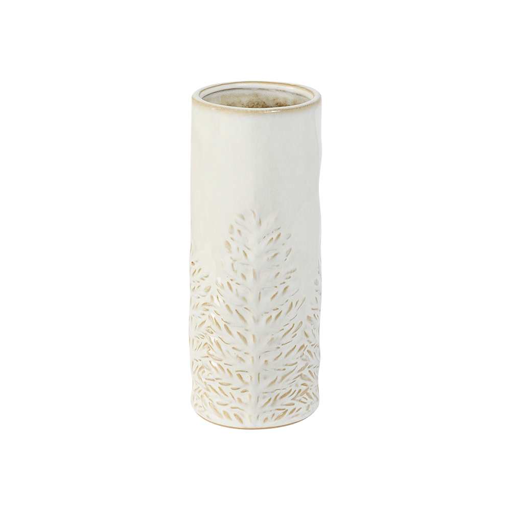 Vase décoratif en céramique beige ASTELLA