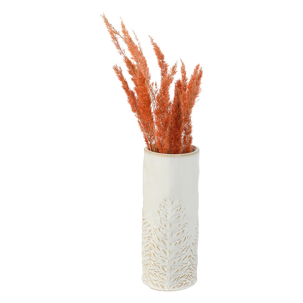 Vase décoratif en céramique beige ASTELLA