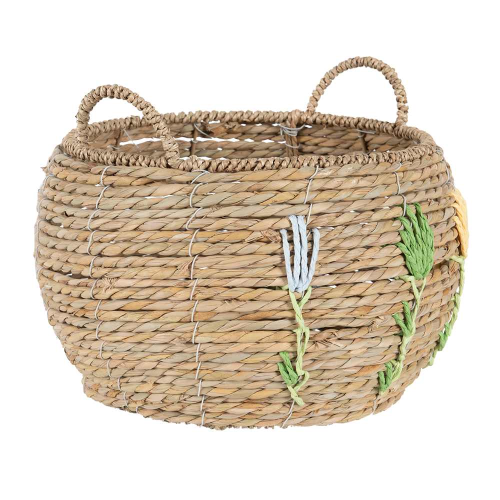 Panier de rangement en fibres naturelles 13 3/8 po ASTELLA