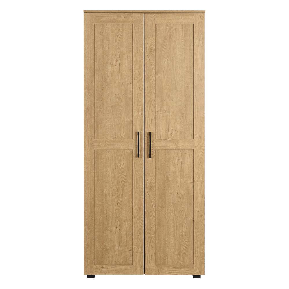 VERTUO Oak Finish Storage Cabinet